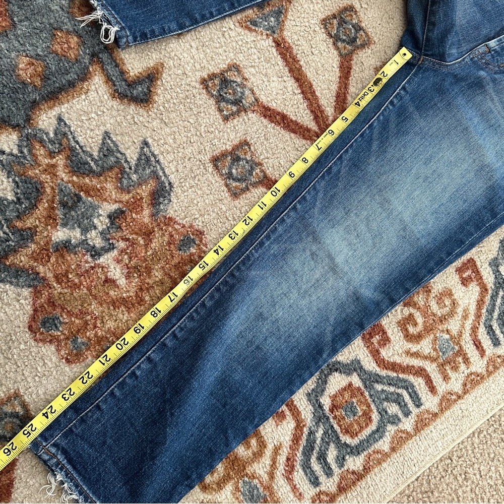 Madewell Perfect Vintage Crop Jeans - High Rise Distressed -‎ 27 - Picture 10 of 10